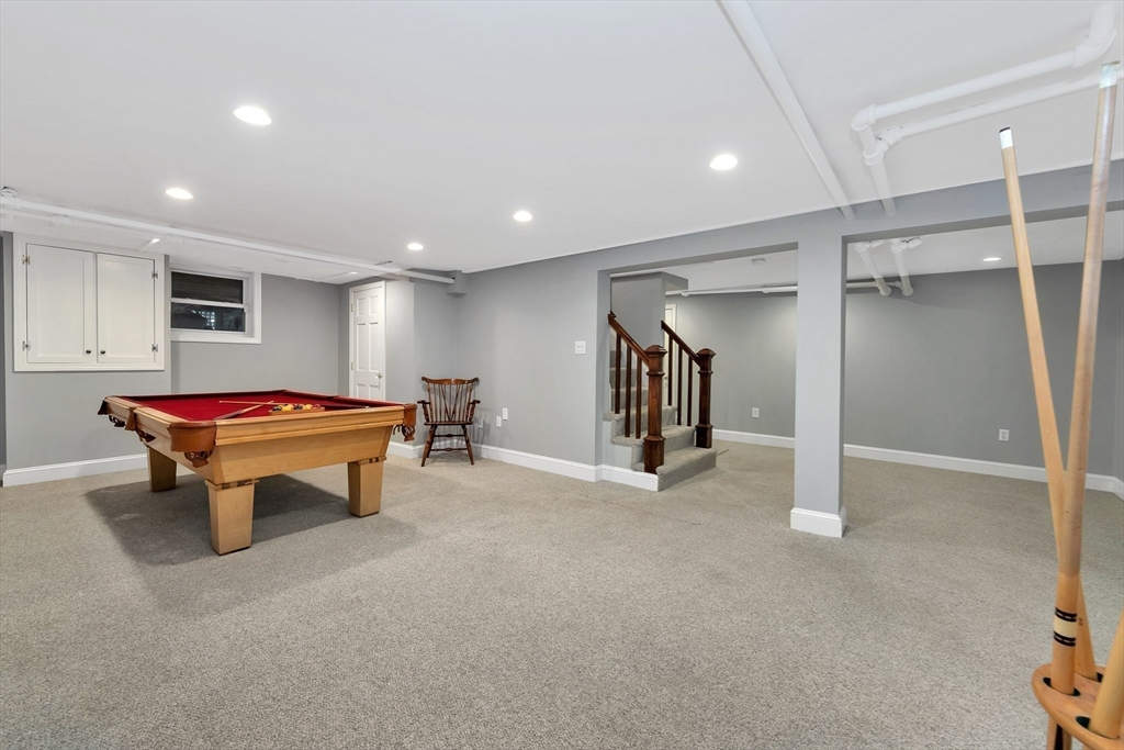 58 Bacon Street Winchester, MA 01890 - Photo 33 of 40 a room with furniture and pool table