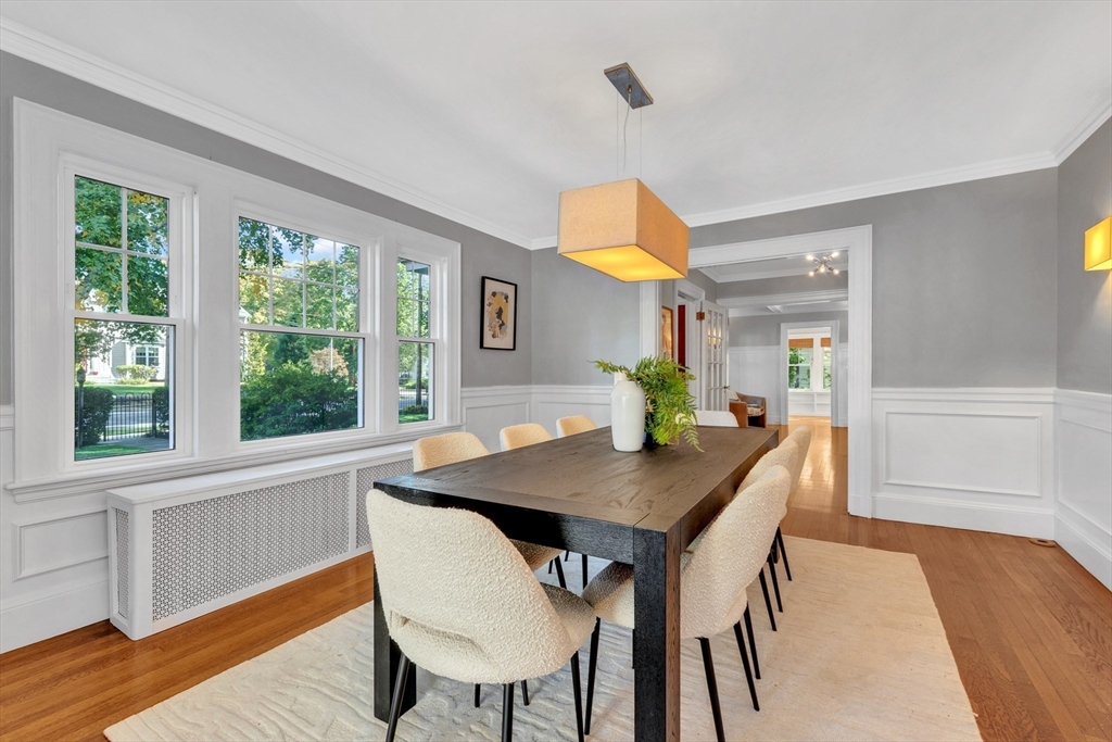 58 Bacon Street Winchester, MA 01890 - Photo 8 of 40 a view of a dining room with furniture and window