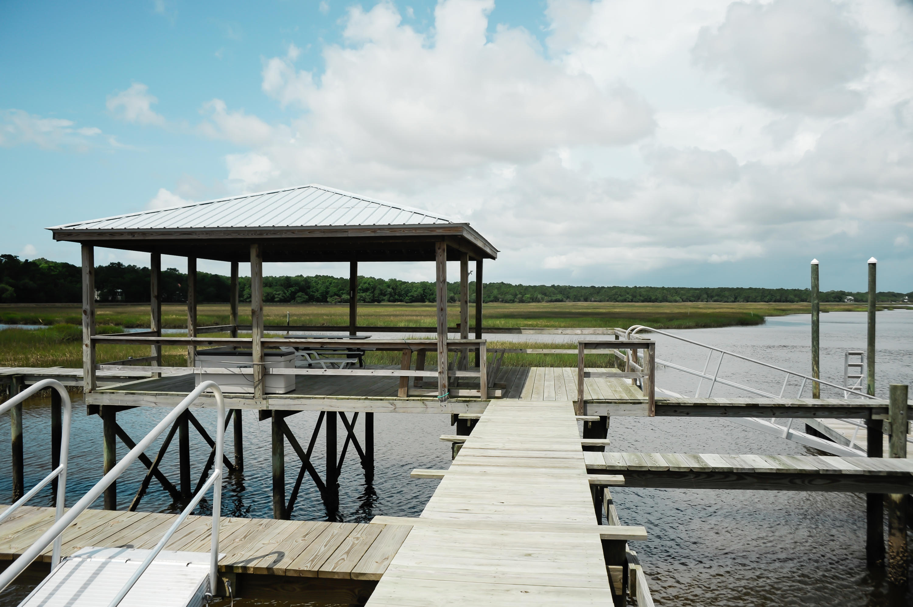 1408 Chandler Road, Unit LOT 1 Awendaw, SC 29429 - Photo 22 of 46 1408 Chandler Road Dock