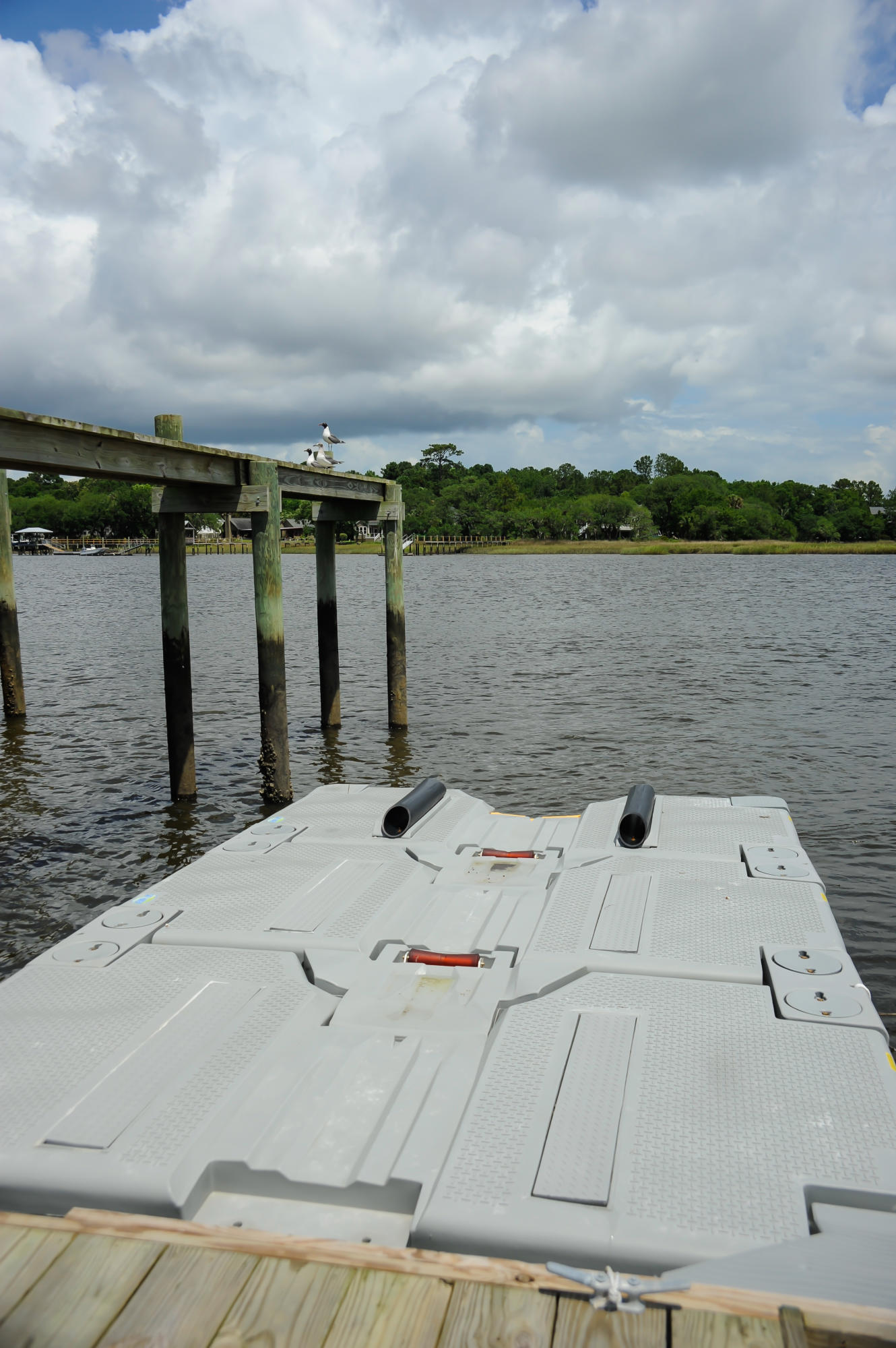 1408 Chandler Road, Unit LOT 1 Awendaw, SC 29429 - Photo 30 of 46 Drive on Floating Boat Ramp