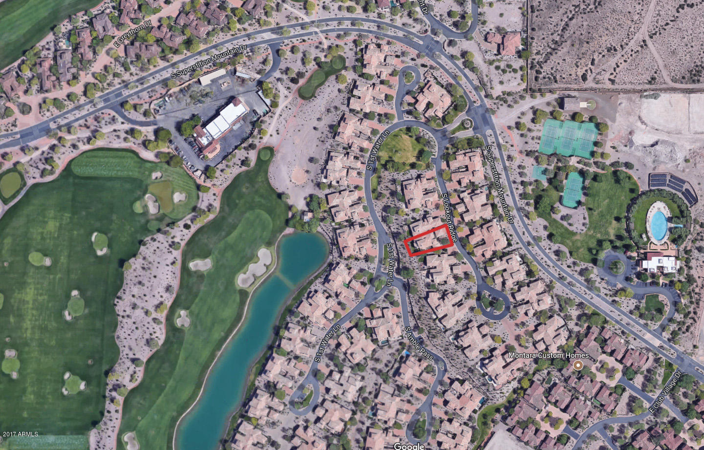 2918 South Lookout Ridge Gold Canyon, AZ 85118 - Photo 11 of 28 2918LookoutRidge Lot Lines