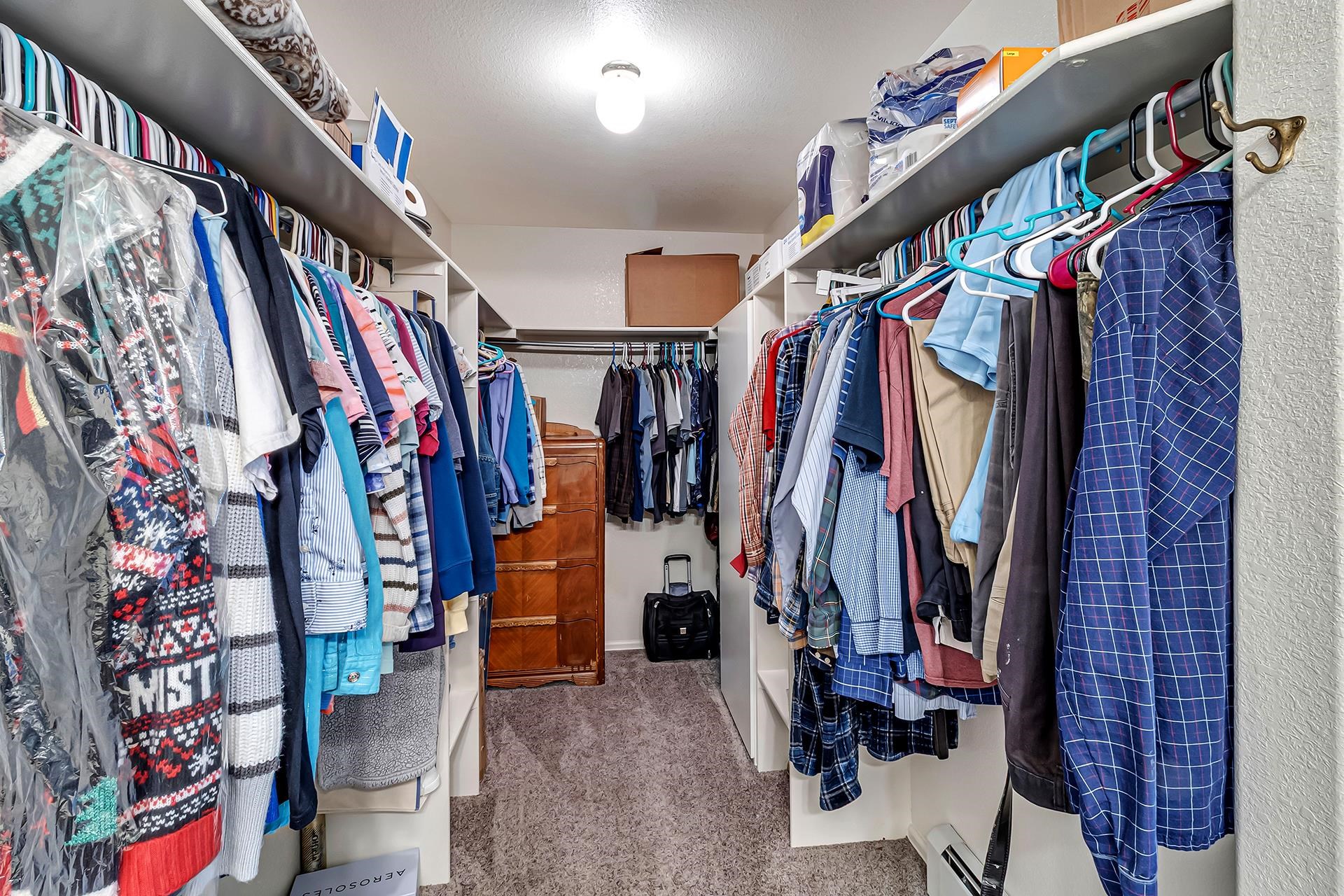 110 Sunset Drive Fruita, CO 81521 - Photo 21 of 39 a view of walk in closet with clothes