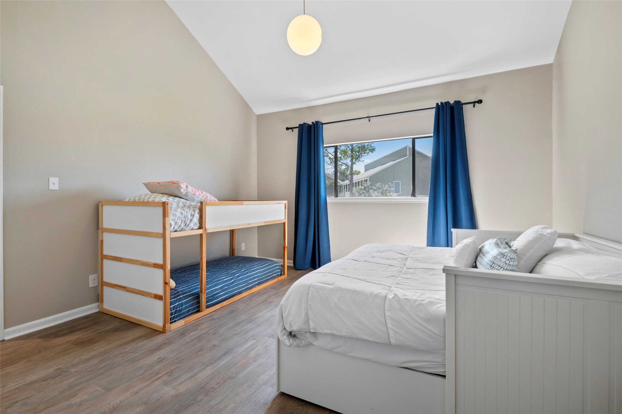 162 April Point Drive South Conroe, TX 77356 - Photo 11 of 26 Bedroom on first floor of unit.