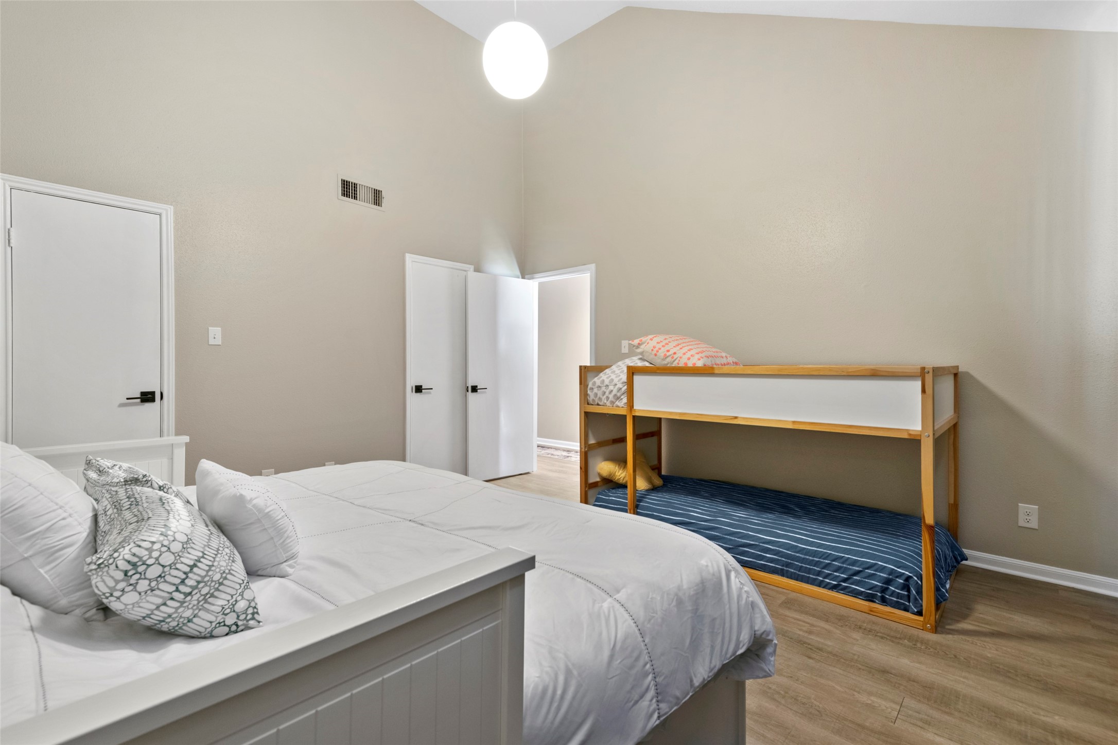 162 April Point Drive South Conroe, TX 77356 - Photo 12 of 26 Bedroom on first floor of unit.