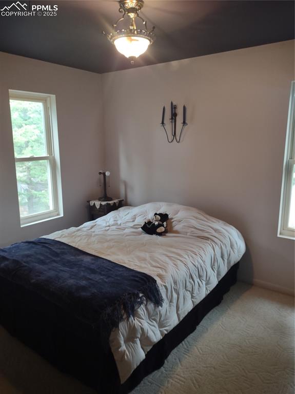 423 Ridge Road Divide, CO 80814 - Photo 29 of 48 a bedroom with a bed and window
