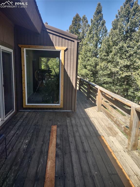 423 Ridge Road Divide, CO 80814 - Photo 37 of 48 a view of outdoor space and deck