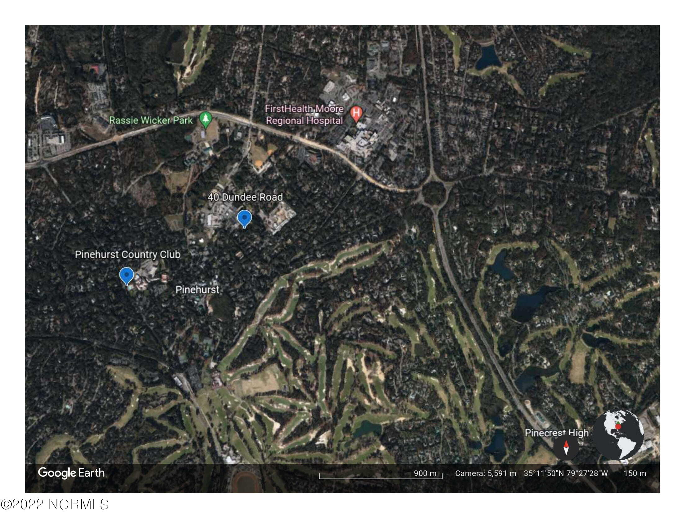 40 Dundee Road Pinehurst, NC 28374 - Photo 39 of 61 Google Map