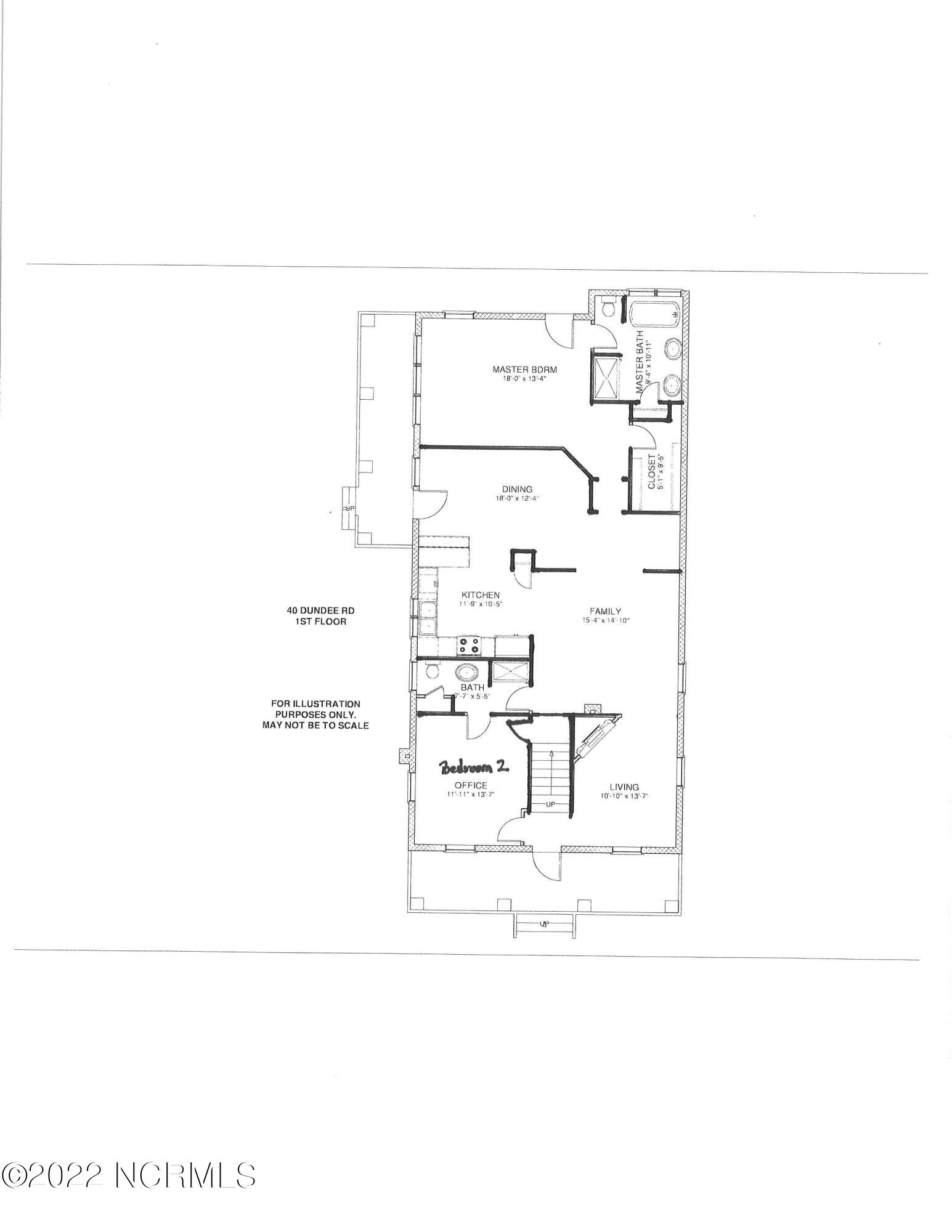 40 Dundee Road Pinehurst, NC 28374 - Photo 60 of 61 Floor plan, main