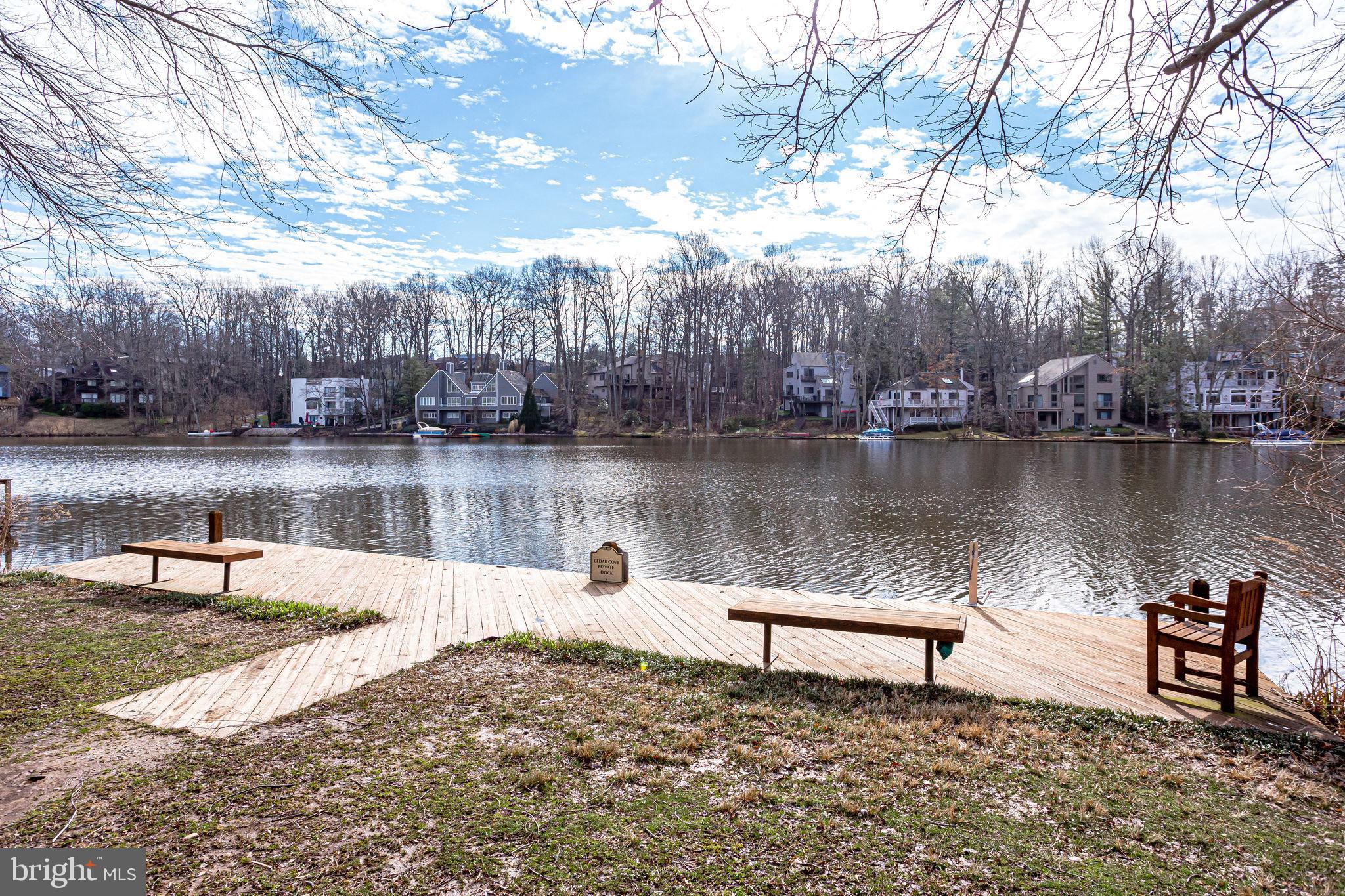 2221 Cedar Cove Court Reston, VA 20191 - Photo 47 of 49 Steps to Lake - dock parties in the summer!