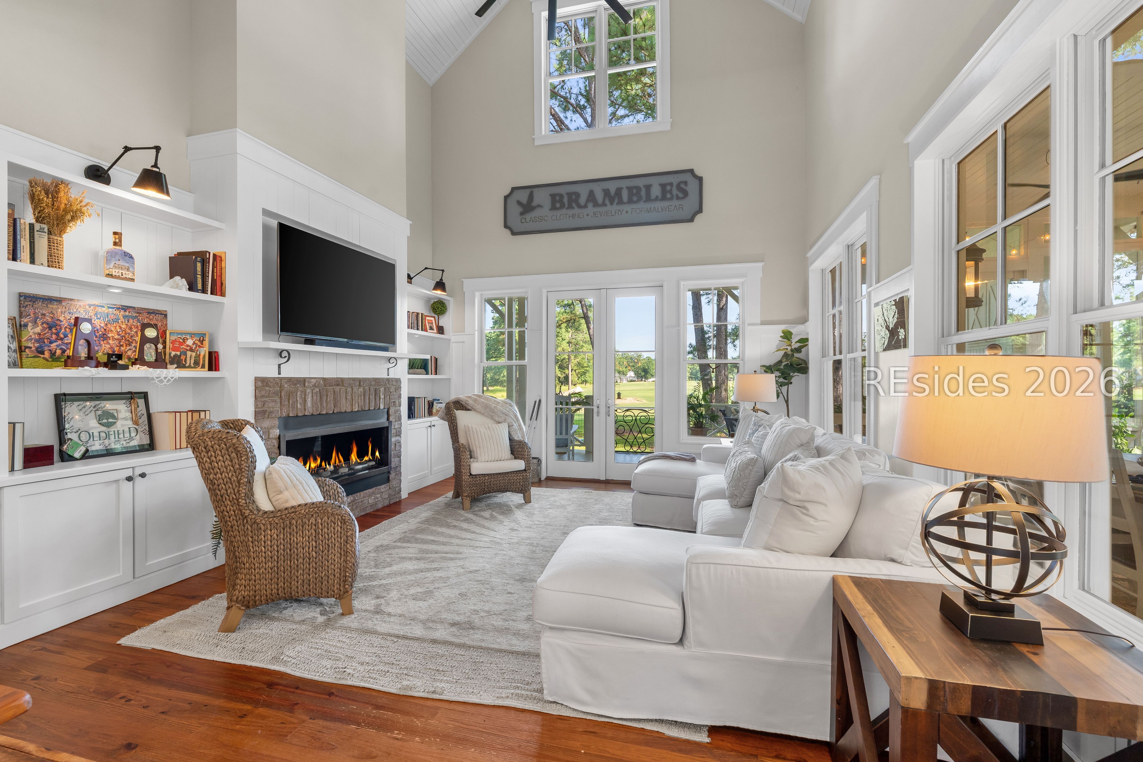 2 Rice Mill Road Bluffton, SC 29909 - Photo 14 of 51 Large windows & french doors provide bright views