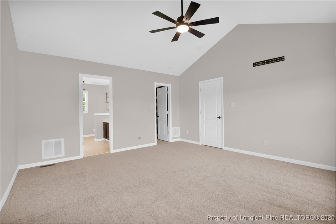 995 Adcox Road Raeford, NC 28376 - Photo 26 of 50 a view of a big room with carpet