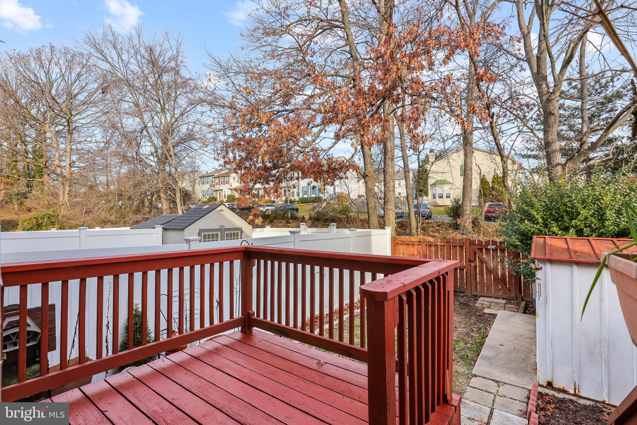 16 Baltistan Court Rosedale, MD 21237 - Photo 20 of 21 Deck and Rear View
