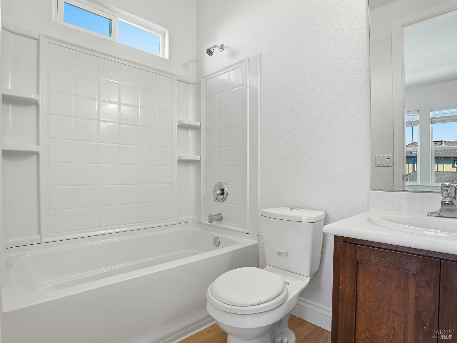 4424 Streamside Drive Santa Rosa, CA 95409 - Photo 46 of 55 a bathroom with a sink toilet and shower