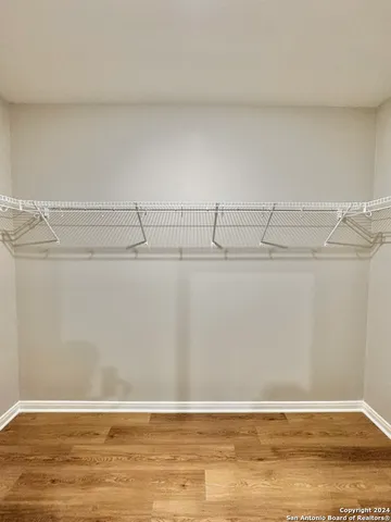 a view of a room with an empty space