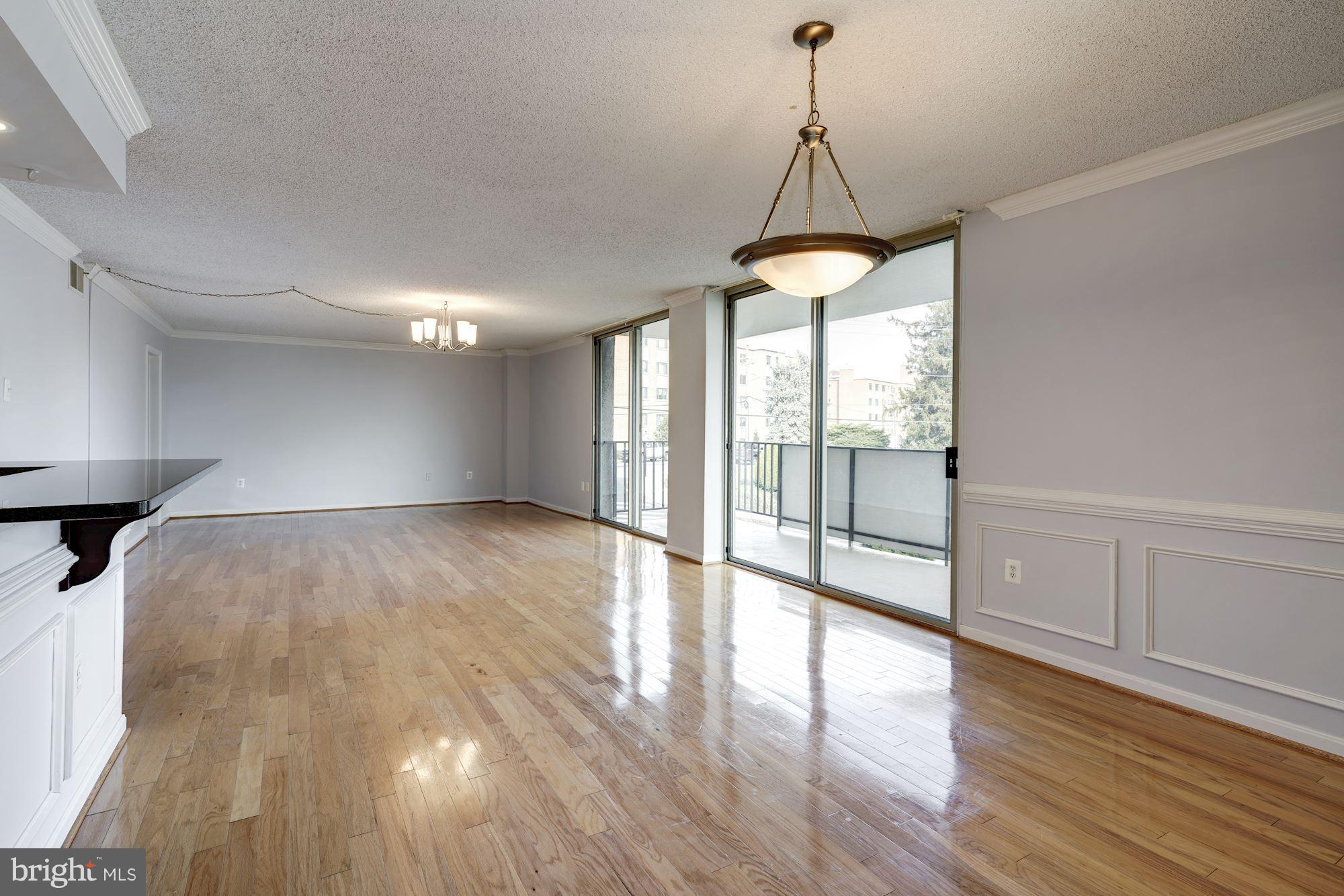 1515 South Arlington Ridge Road, Unit 205 Arlington, VA 22202 - Photo 8 of 30 Open living & dining great for hosting parties
