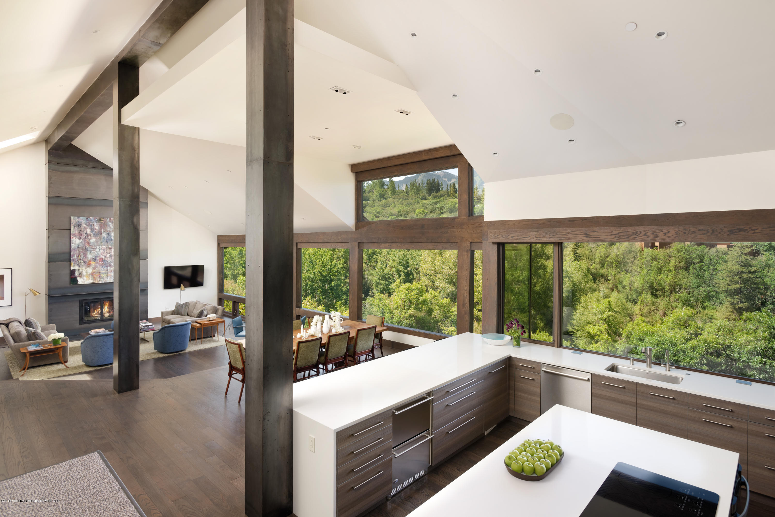 274 Draw Drive Aspen, CO 81612 - Photo 9 of 32 a kitchen with a large window and a counter space
