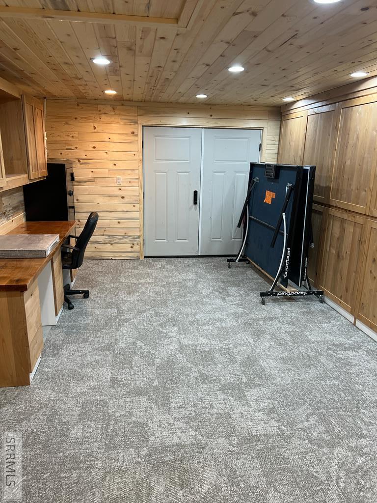 4495 Stone Run Island Park, ID 83429 - Photo 26 of 30 Flex room, game area, desk and storage outside acc
