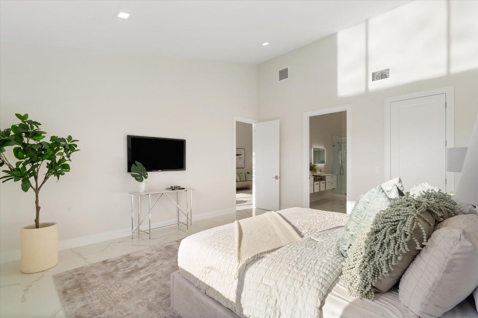 17548 Ashbourne Lane, Unit C Boca Raton, FL 33496 - Photo 20 of 40 Staged Primary Suite