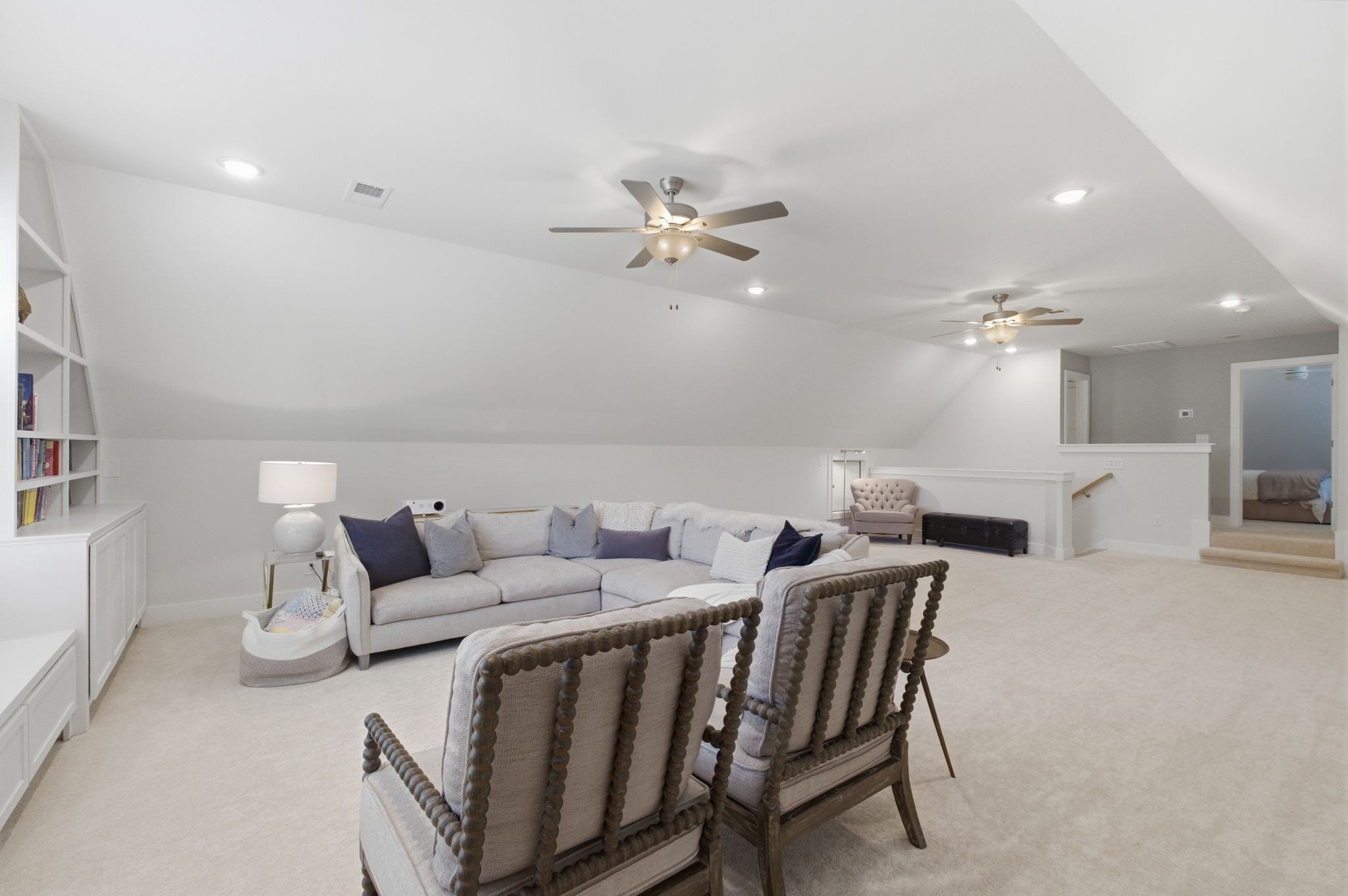 17845 Highway 76 East Springfield, TN 37172 - Photo 37 of 55 a living room with furniture a ceiling fan and a rug