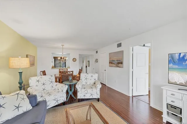 a view of yard with swimming pool and outdoor seating