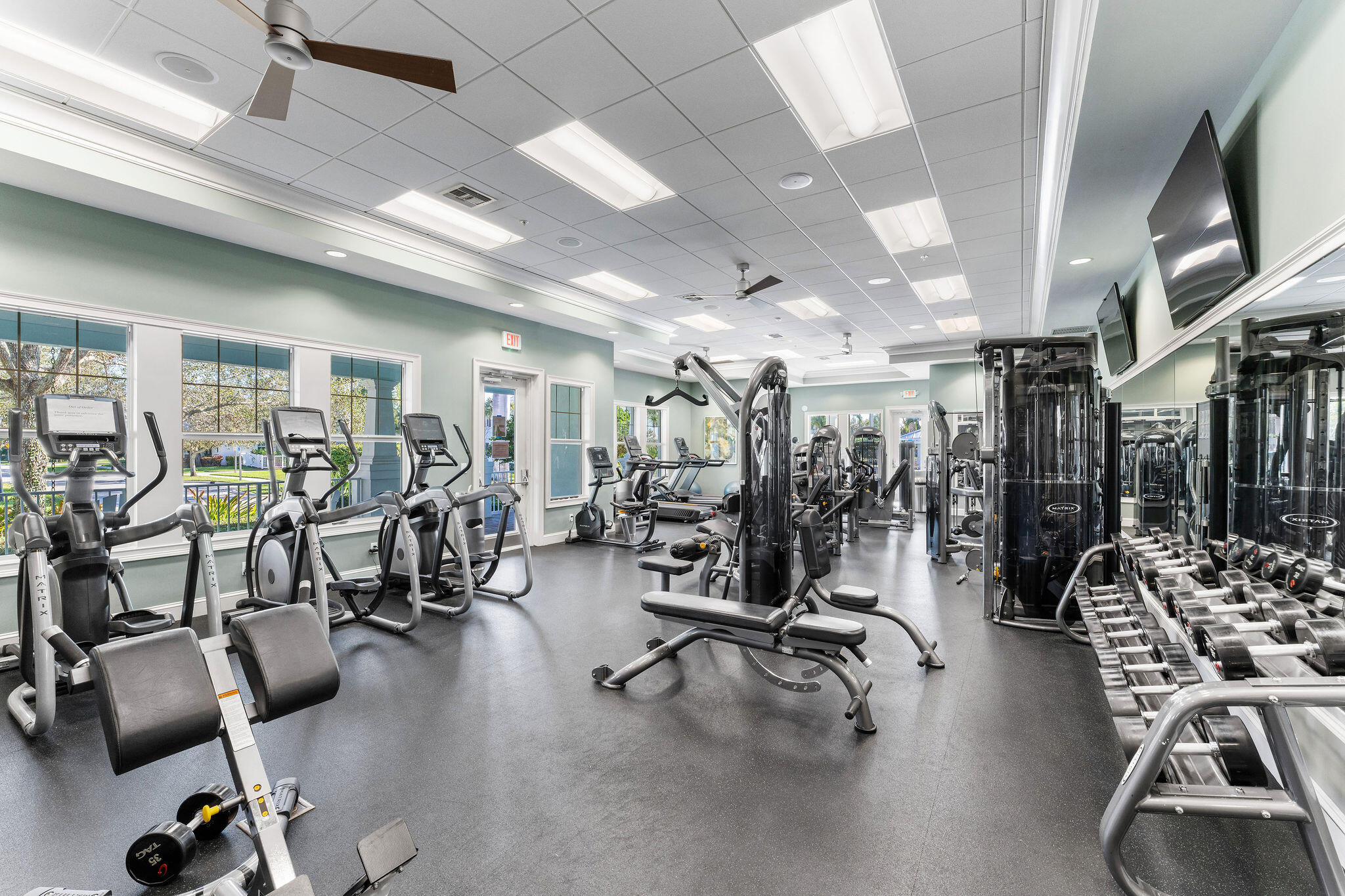 1346 Turnbridge Drive Jupiter, FL 33458 - Photo 42 of 46 a view of a room with gym equipment