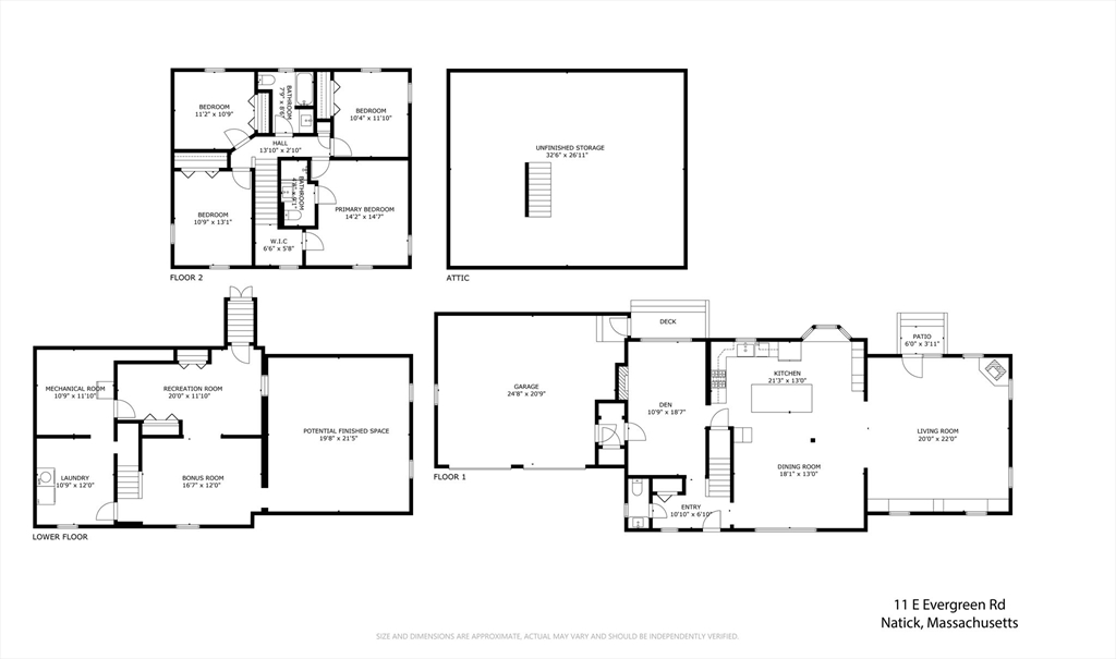 11 East Evergreen Road Natick, MA 01760 - Photo 30 of 30