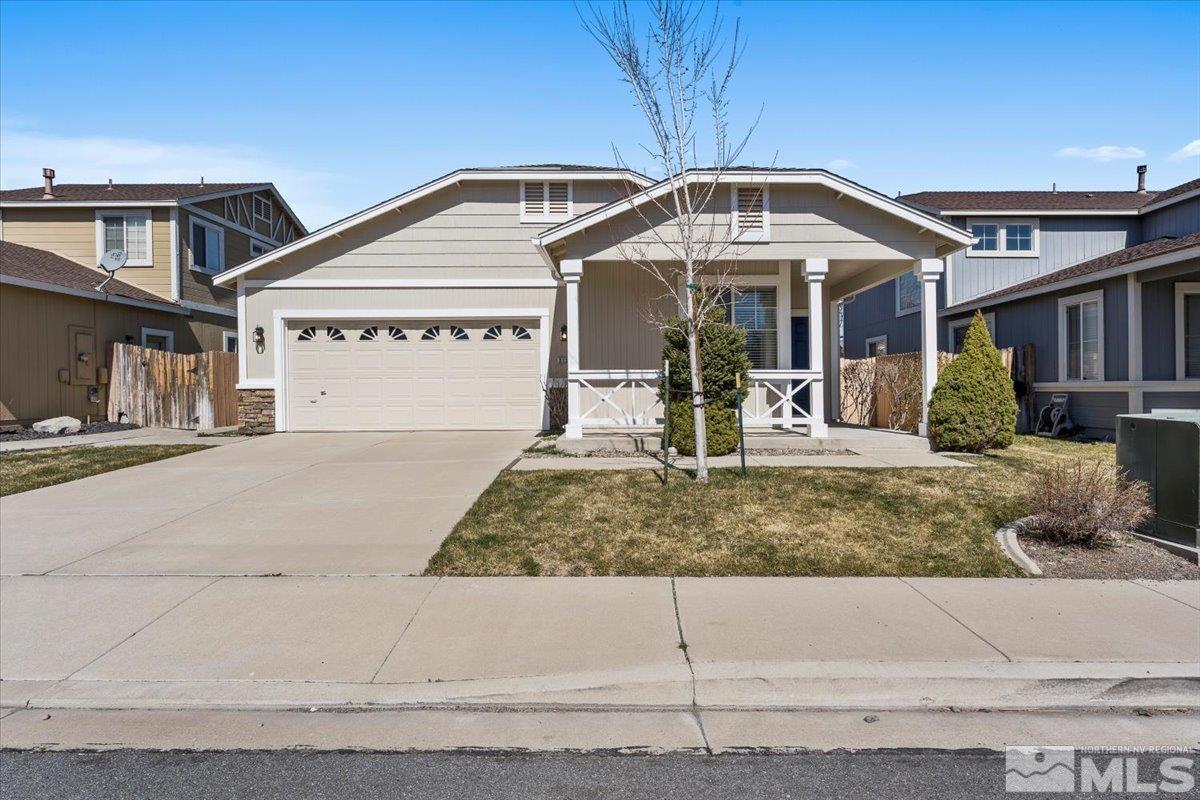 2151 Brittany Meadows Drive Reno, NV 89521 - Photo 32 of 40 a front view of a house with porch