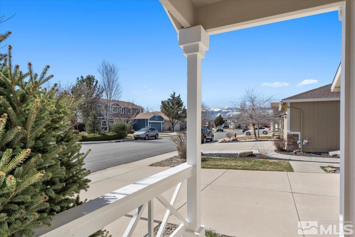 2151 Brittany Meadows Drive Reno, NV 89521 - Photo 33 of 40 a view of a terrace with a couch and potted plants
