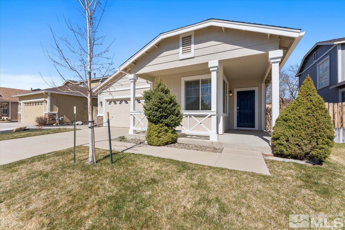 2151 Brittany Meadows Drive Reno, NV 89521 - Photo 34 of 40 a view of a house with a yard