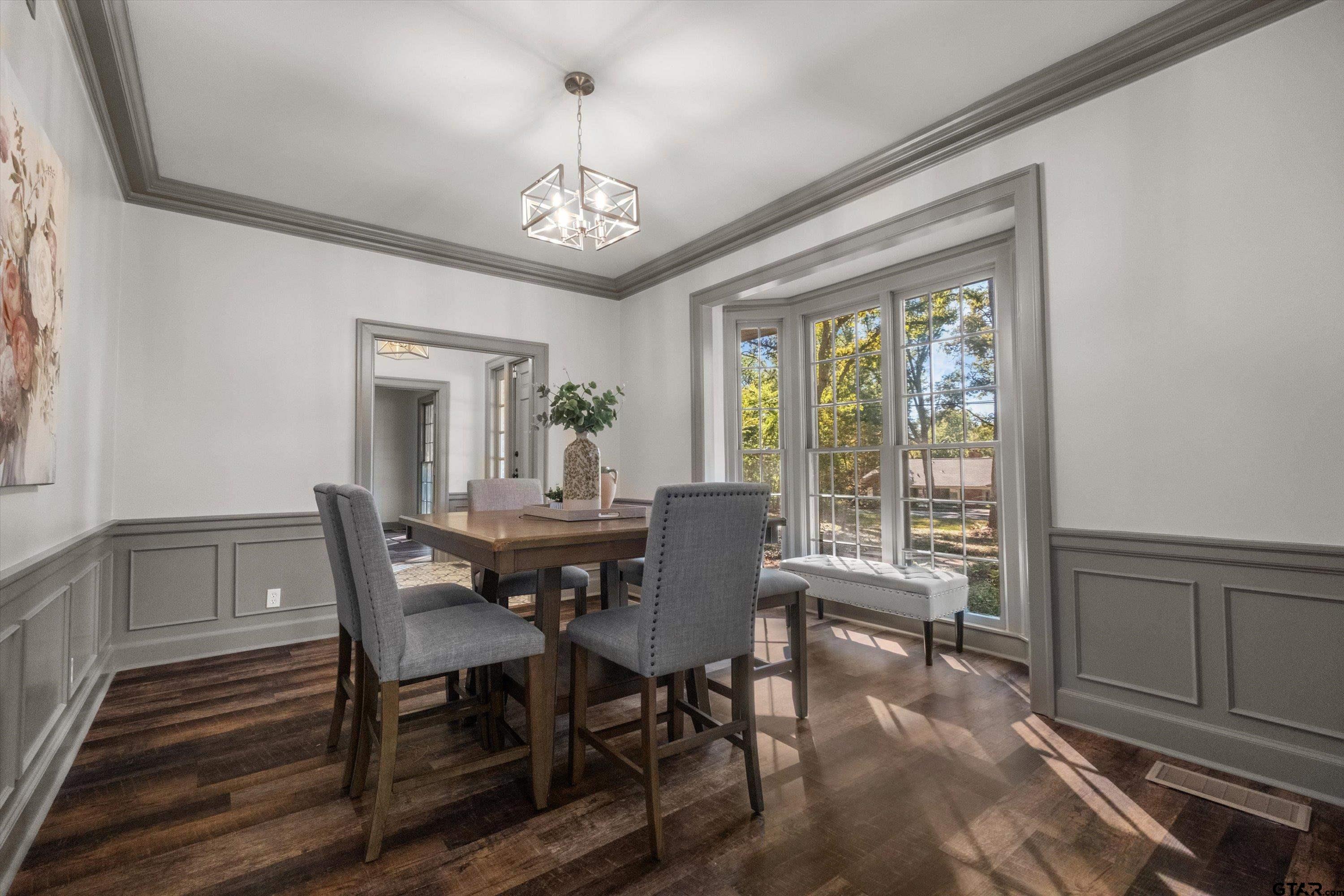 2126 McDonald Road Tyler, TX 75701 - Photo 5 of 26 a view of a dining room with furniture window and outside view