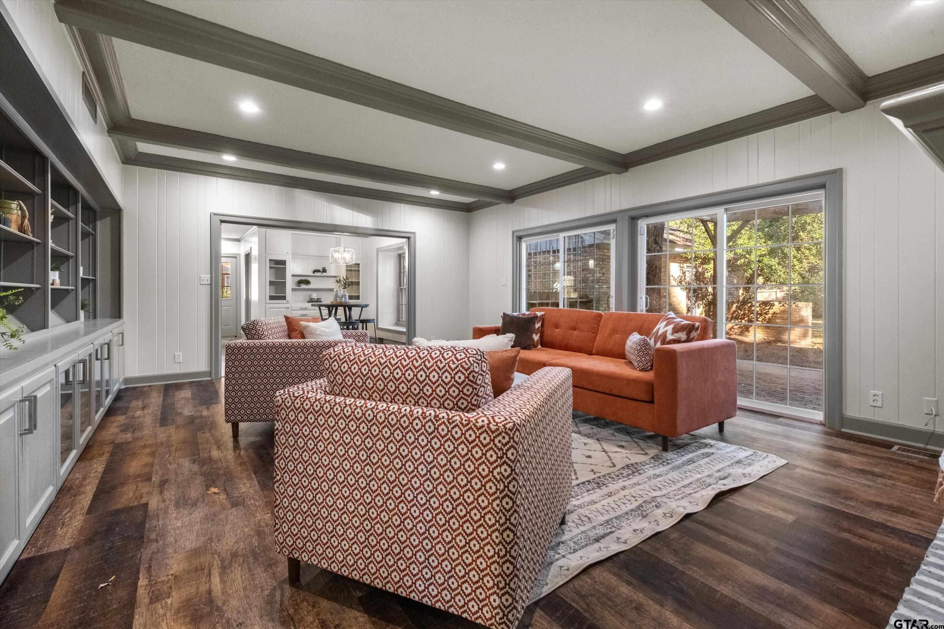 2126 McDonald Road Tyler, TX 75701 - Photo 10 of 26 a living room with furniture and a large window