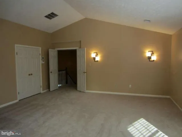 a view of empty room