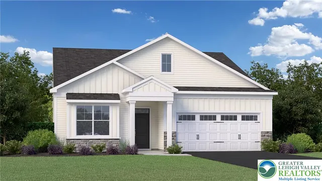 a view of house with yard