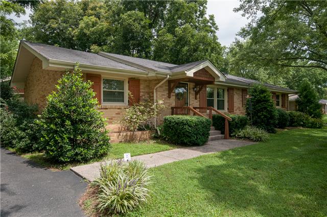 350 Stable Road Franklin, TN 37069 - Photo 1 of 18 Classic Mid Century Brick Homes with Arts & Crafts Styled Craftsman Details on a beautiful half acre level lot.