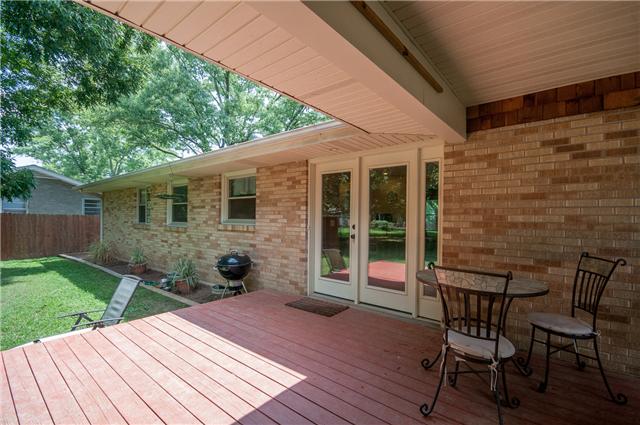 350 Stable Road Franklin, TN 37069 - Photo 15 of 18 Back door opens to Covered deck and leads to Carport, so no getting wet getting from the car to the house.