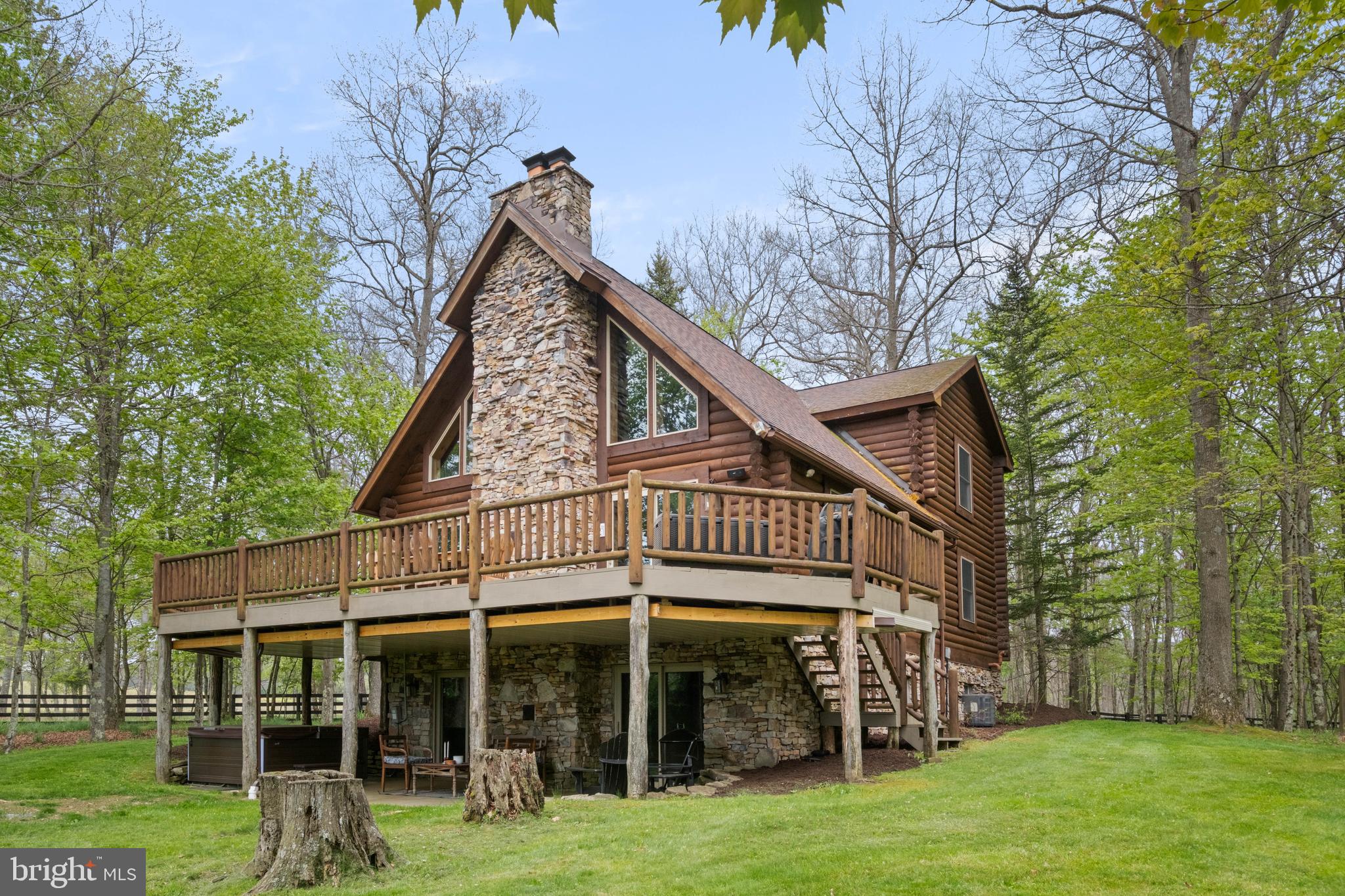 125 Ruta Lane Swanton, MD 21561 - Photo 64 of 77 The Log Home of Your Dreams