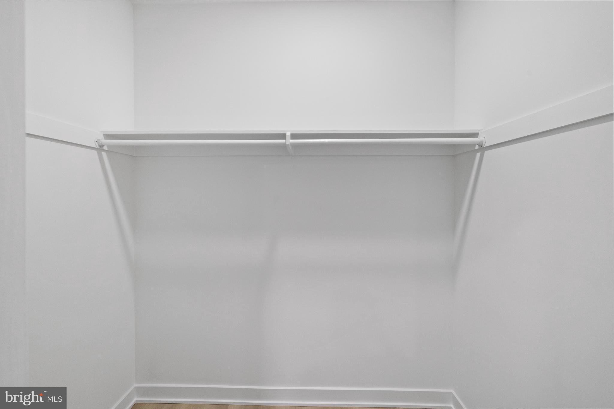 237 Brock Bridge Road Laurel, MD 20724 - Photo 38 of 64 a view of a closet with racks on the wall