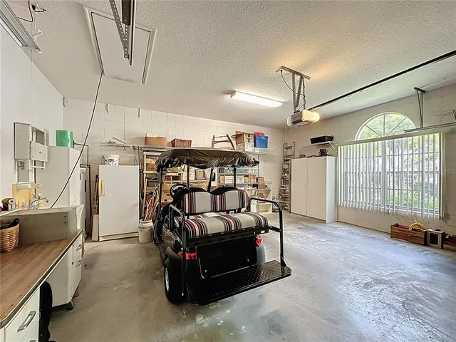 a view of a swimming pool and outdoor space