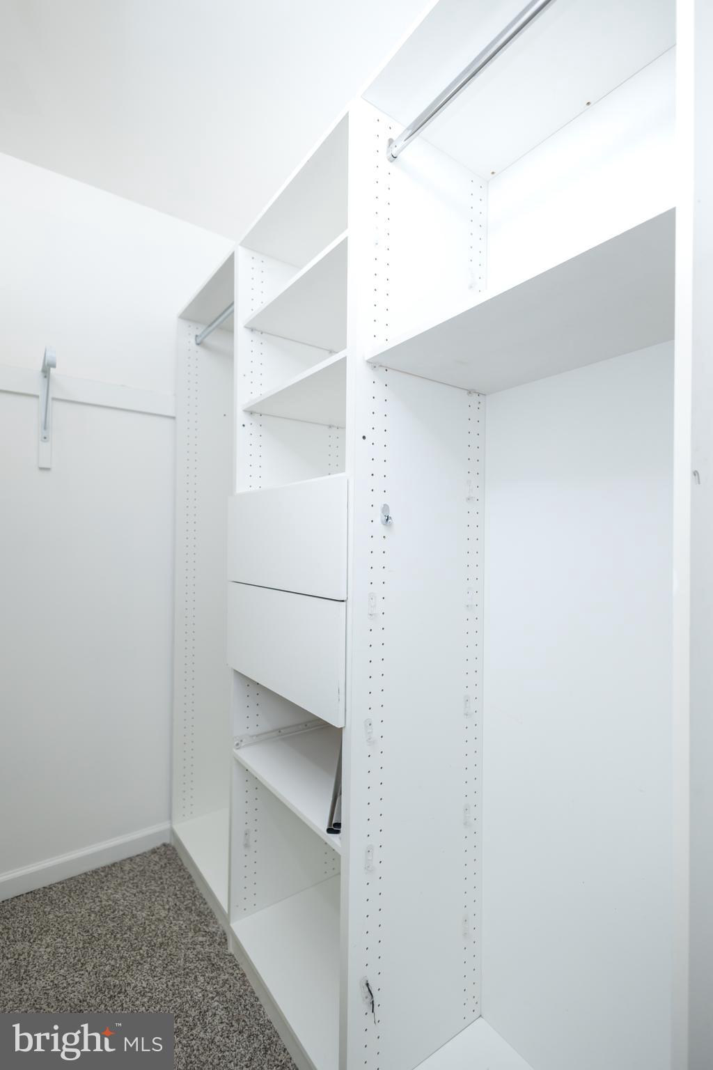 1911 17th Street Southeast Washington, DC 20020 - Photo 30 of 44 a view of an empty walk in closet