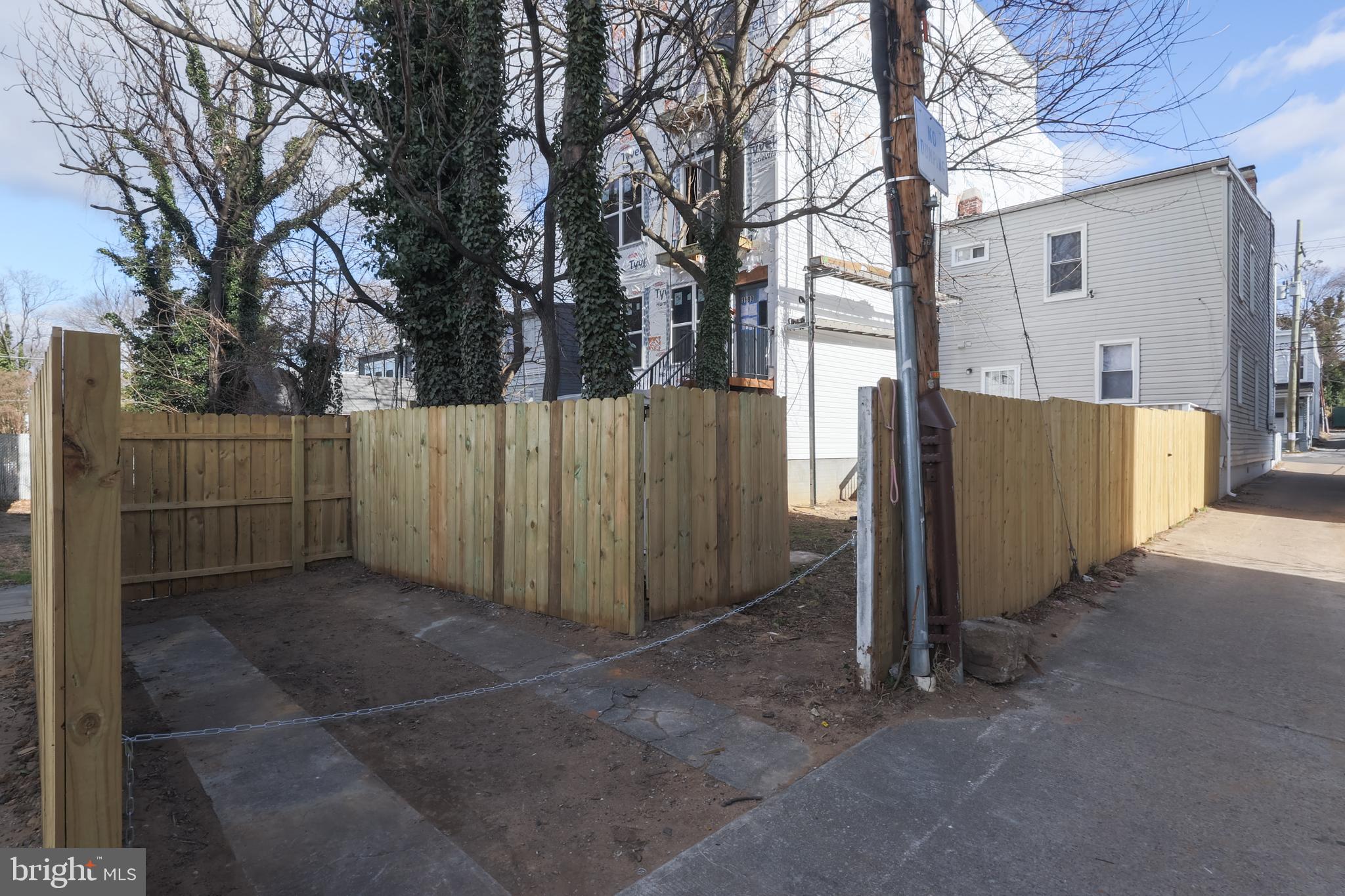 1911 17th Street Southeast Washington, DC 20020 - Photo 36 of 44 a view of a backyard