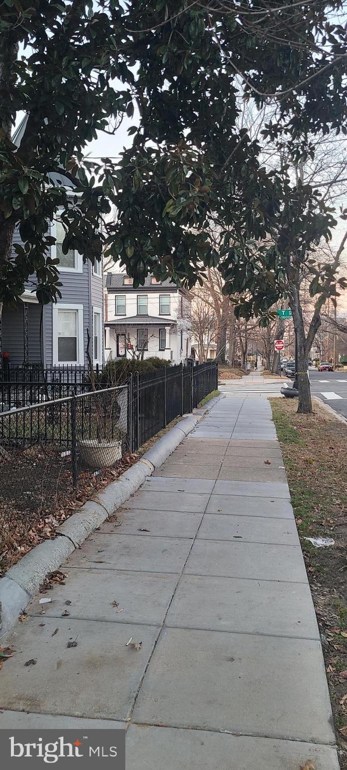 1911 17th Street Southeast Washington, DC 20020 - Photo 39 of 44 a view of backyard with large trees