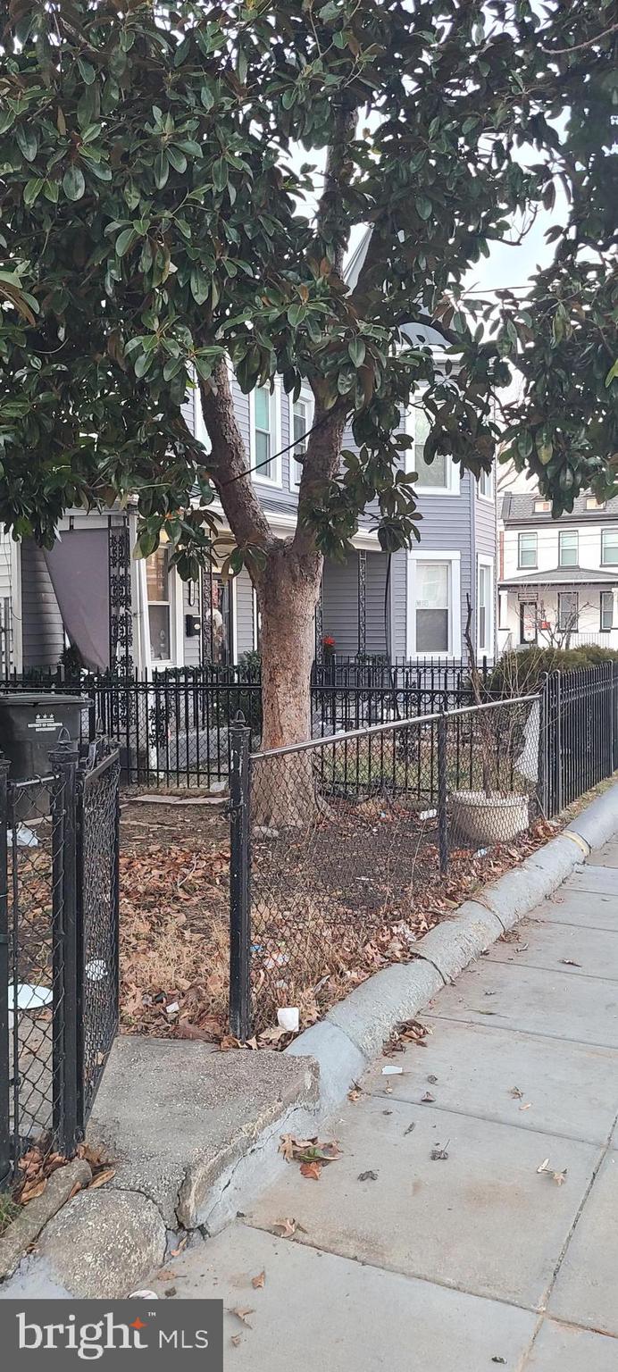 1911 17th Street Southeast Washington, DC 20020 - Photo 40 of 44 a front view of a house with a tree