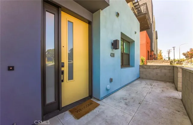 a view of a bathroom with a tub