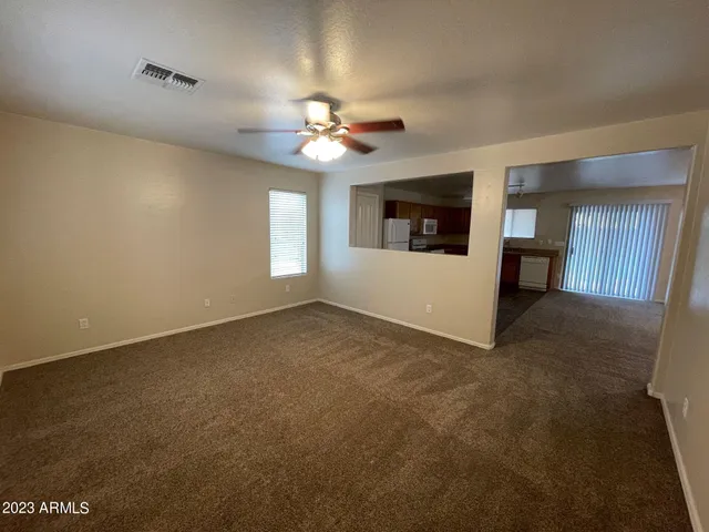 a view of a livingroom with a fireplace