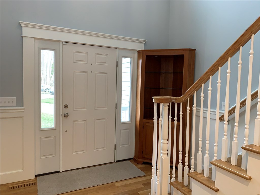 13 Howe Street Bristol, RI 02809 - Photo 7 of 40 Front Door with Side Lights