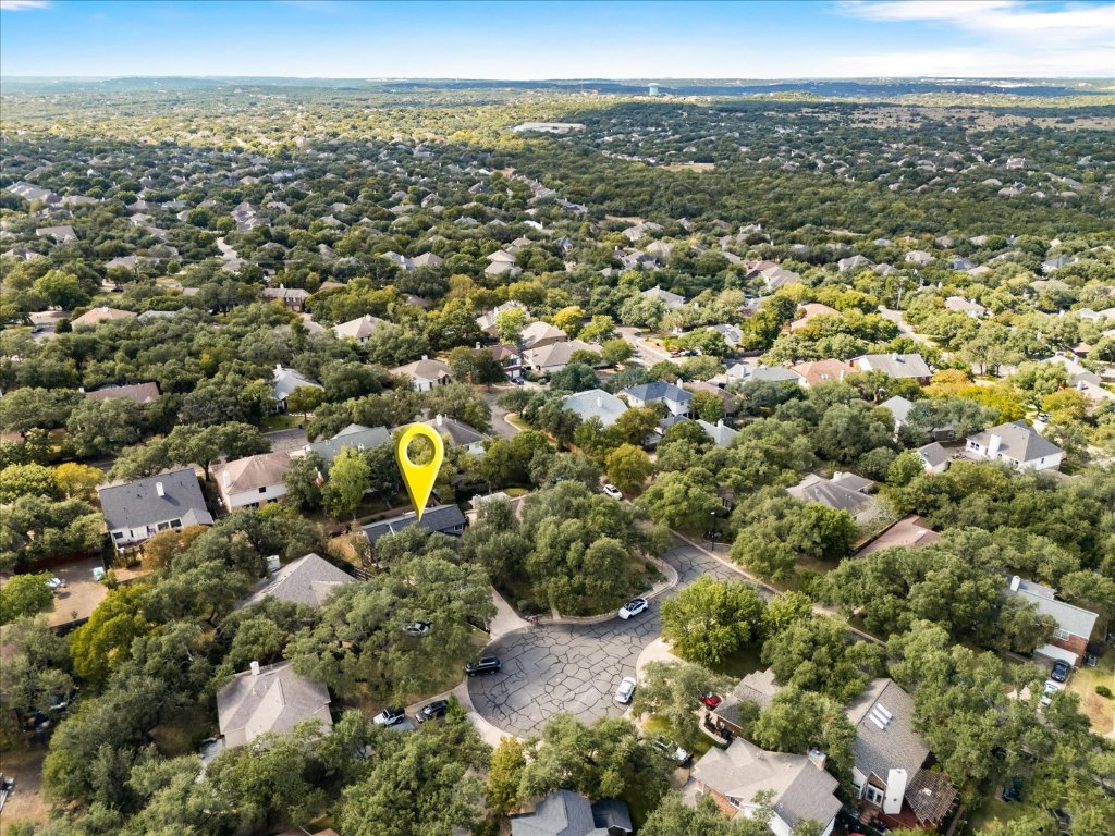 10902 Wareham Court Austin, TX 78739 - Photo 34 of 37 an aerial view of multiple house