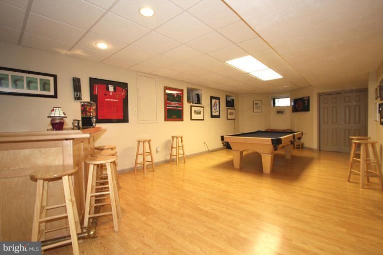 2230 Rutledge Road Fallston, MD 21047 - Photo 10 of 30 Basement Rec Room with Bar and Pool Table.
