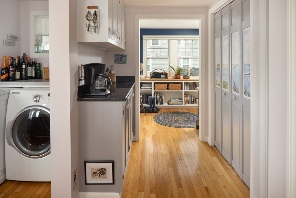 7 Mattakiset Road Mattapoisett, MA 02739 - Photo 22 of 39 a view of a kitchen with washer and dryer