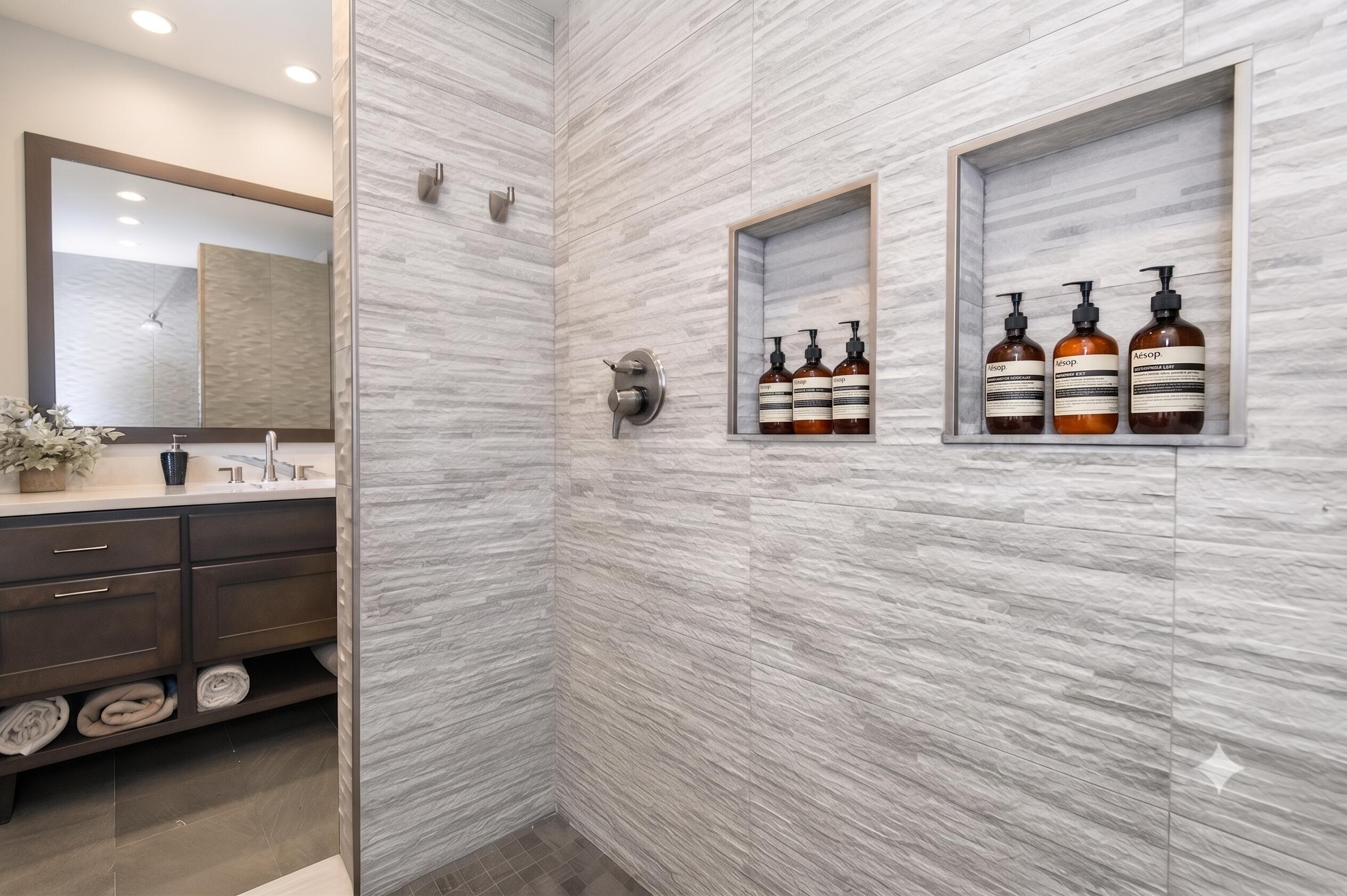 N93-w24655 Bark Road Colgate, WI 53017 - Photo 21 of 62 Master Bath Walk-in Shower