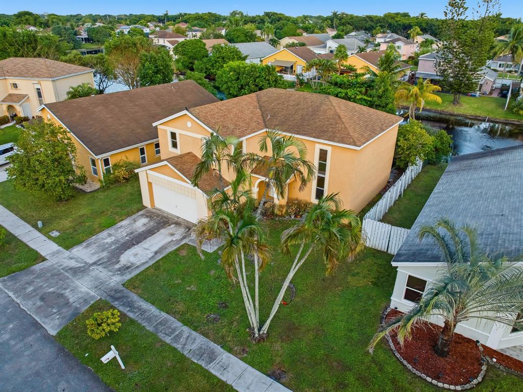 3091 Venice Way Miramar, FL 33025 - Photo 3 of 27 an aerial view of a house with garden space and street view